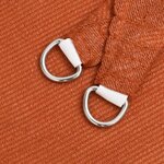 vidaXL Voile d'ombrage 160 g/m² Orange 3 5x5 m PEHD