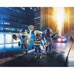 Playmobil - 70669 - police equipe de policiers