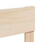 vidaXL Cadre de lit sans matelas 90x190 cm bois de pin massif