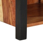 vidaXL Cabinet de chevet 40x35x50 cm en bois massif d'acacia