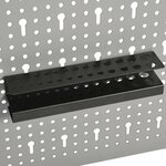 vidaXL Panneaux perforés muraux 3 Pièces 40x58 cm Acier