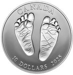 Pièce de monnaie en Argent 10 Dollars g 15.87 Millésime 2025 WELCOME TO THE WORLD