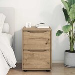 vidaXL Armoire de rangement Chêne artisanal 40 x 48 x 57 cm