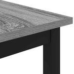 vidaXL Table basse Gris Sonoma 70 x 50 x 36 cm Bois d'ingénierie