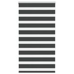 vidaXL Store zèbre noir 90x150 cm largeur du tissu 85 9 cm polyester