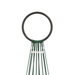 vidaXL Sapin de Noël sur mât de drapeau 732 LED Bleues 500 cm