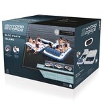 Bestway Île flottante Hydro-Force 2 Pièces Blanc et bleu PVC