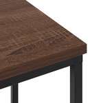 vidaXL Cabinet de chevet Chêne marron 38 x 30 x 48 cm