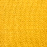 vidaXL Voile d'ombrage 160 g/m² Jaune 2x5 m PEHD