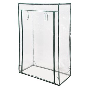 FLO Serre 100x50x150 cm transparent et vert