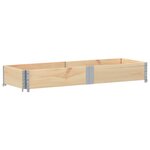 vidaXL Jardinière 150x50 cm bois de pin massif
