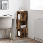 vidaXL Meuble d'angle Blanc 30 5x30x95cm Bois d'ingénierie