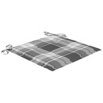 vidaXL Mobilier à dîner d'extérieur pliable 5 Pièces avec coussins bambou