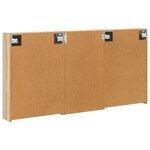 vidaXL Ensemble de Meubles de Salle de Bain 3 Pièces 140 x 14 5 x 70 cm