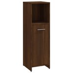 vidaXL Ensemble de meubles de salle de bain 4 Pièces Chêne marron