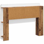 vidaXL Cabinet de Tête de Lit Bois ancien Bois d’ingénierie