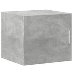 vidaXL Armoire murale gris béton 45x42 5x40 cm bois d'ingénierie