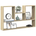 vidaXL Étagère murale chêne sonoma 99x15x60 cm bois d'ingénierie
