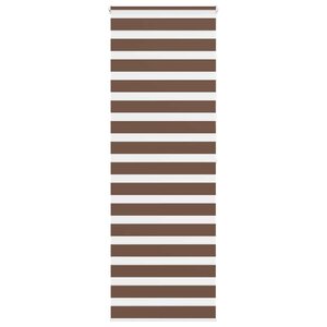 vidaXL Store zèbre marron 90x200 cm largeur du tissu 85 9 cm polyester