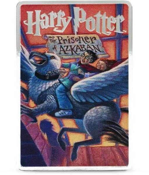 Pièce de monnaie en Argent 3 Dollars g 62.2 (2 oz) Millésime 2025 Harry Potter Book Covers HARRY POTTER AND THE PRISONER OF AZKABAN