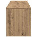 vidaXL Meuble TV Chêne artisanal 140 x 34 x 40 cm Bois d'ingénierie
