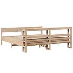 vidaXL Cadre de lit sans matelas 180x200 cm bois massif de pin