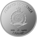 Monnaie ANGEL DREAM 1 Oz Argent 2$ Niue 2026