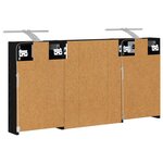 vidaXL Ensemble de Meubles de Salle de Bain 3 Pièces 100 x 10 5 x 50 cm