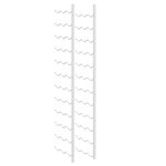 vidaXL Casier à vin mural pour 36 bouteilles Blanc Fer