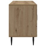 vidaXL Meuble TV Chêne artisanal 99 x 34 5 x 50 cm Bois d'ingénierie