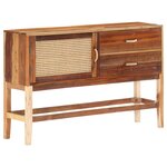 vidaXL Buffet 118x30x76 cm Bois de récupération massif