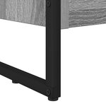 vidaXL Bibliothèque Gris Sonoma 80 x 30 x 155 cm Bois d'ingénierie