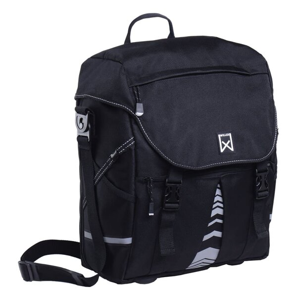 Willex Sacoche de vélo XL 1200 25 L Noir