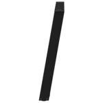 vidaXL Pieds de table à manger en U 2 pièces Noir 90 x (72-73) cm Acier