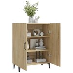 vidaXL Buffet Chêne sonoma 70x34x90 cm Bois d'ingénierie