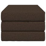 vidaXL Canapé-lit pliable 80 x 67 x 45 cm Taupe