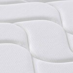 vidaXL Matelas à ressorts ensachés dureté moyenne 180x200 cm