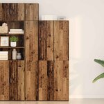vidaXL Haut Armoire Bois ancien 70 x 42.5 x 185 cm Bois d'ingénierie