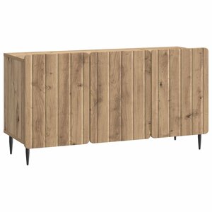 vidaXL Meuble TV 99 x 34 5 x 52 cm Chêne artisanal Bois d'ingénierie