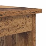 vidaXL Table basse 3 Pièces Bois Ancien Bois d'ingénierie