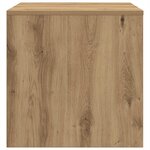 vidaXL Tables gigognes 3 Pièces chêne artisanal bois d'ingénierie