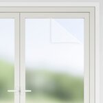 vidaXL Films pour fenêtre dépoli blanc PVC