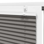 vidaXL Store plissé anthracite 105x200 cm largeur du tissu 104 4 cm