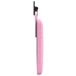 vidaXL Tête de lit suspendue Rose Tissu