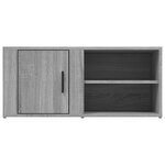 vidaXL Meuble TV Sonoma gris 80x31 5x36 cm Bois d'ingénierie
