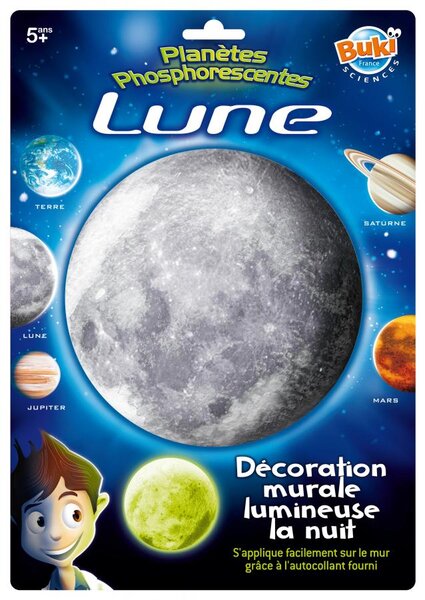 Planète phosphorescente lune