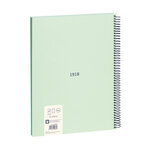 Cahier à spirale  papier ligné  80 feuilles A4  série 1918  vert