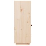 vidaXL Buffet haut 67x40x108 5 cm Bois massif de pin