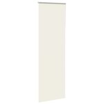 vidaXL Store enrouleur occultant blanc cassé 75x230cm largeur du tissu