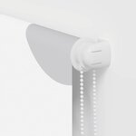 vidaXL Store enrouleur de douche 110x240 cm largeur du tissu 106 cm